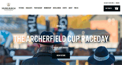 Desktop Screenshot of musselburgh-racecourse.co.uk